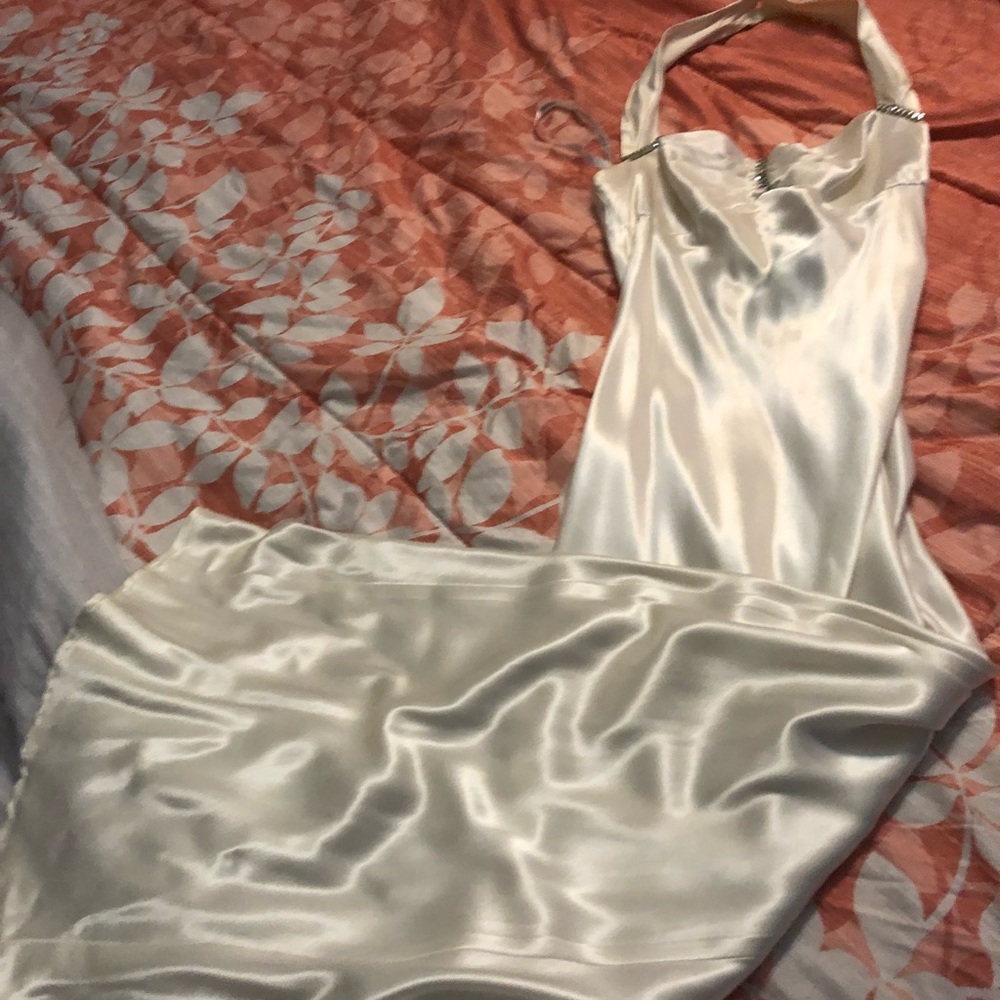 White gown